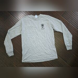 Radiologic Technology Grey Long Sleeve Casual Adult Tee Medium